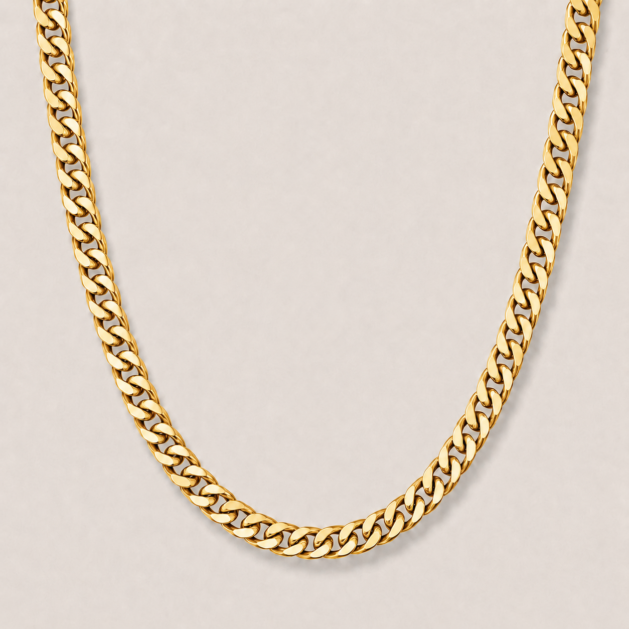 Cubana Ketting - Goud