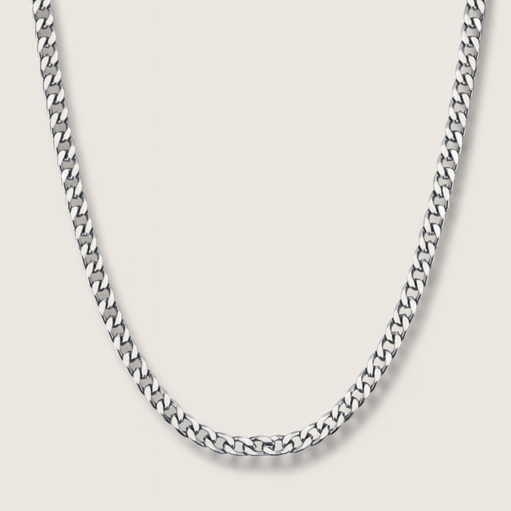 Cubana Silver Ketting 3mm