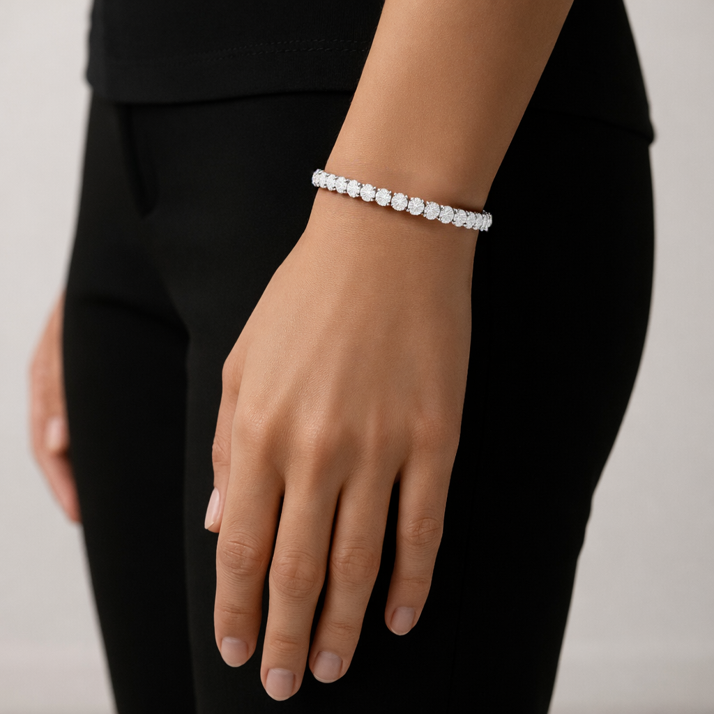 Tennis Armband - Zilver 5mm