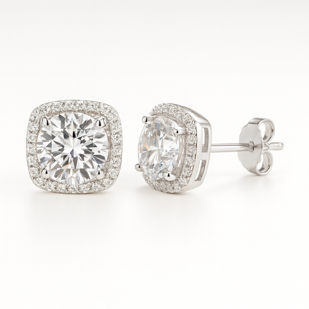 Aurora Halo Oorbellen - Moissaniet