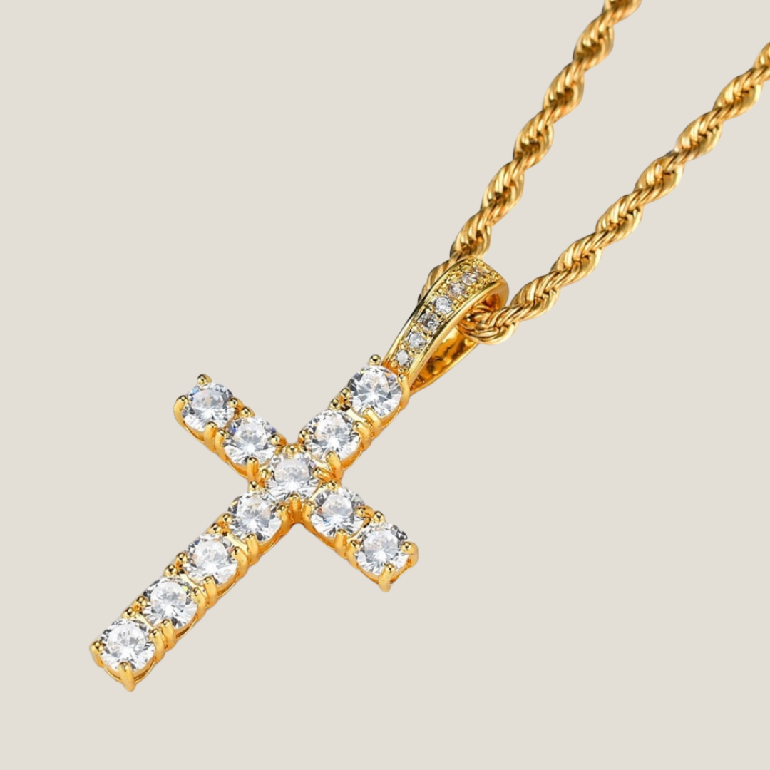 Celestial Cross hanger - Goud