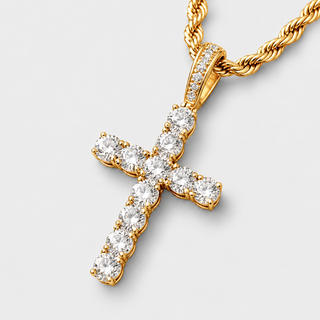 Celestial Cross hanger - Goud