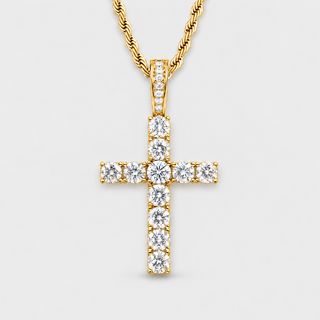 Celestial Cross hanger - Goud