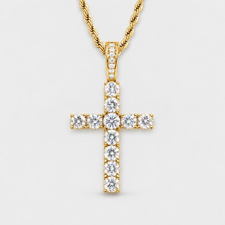 Celestial Cross hanger - Goud