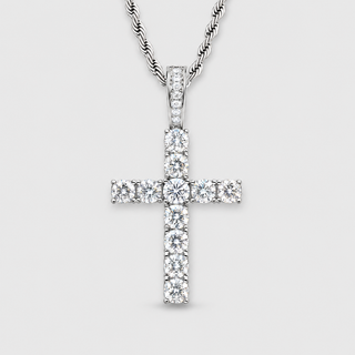Celestial cross hanger - Zilver
