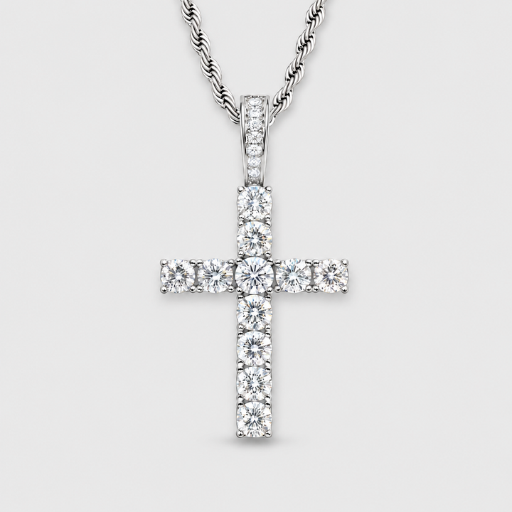 Celestial cross hanger - Zilver