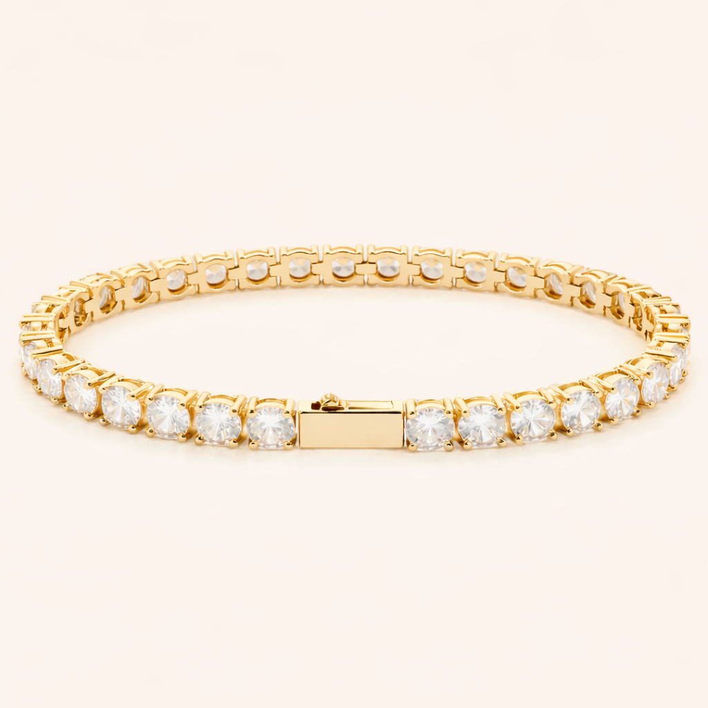 Tennis Armband - Goud 5mm