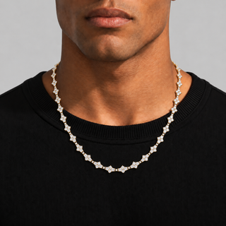 Honeycomb Ketting Goud