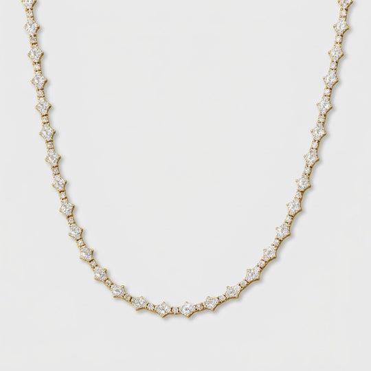 Honeycomb Ketting Goud