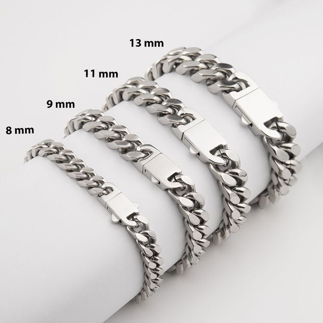 Royal Cuban Armband - Goud