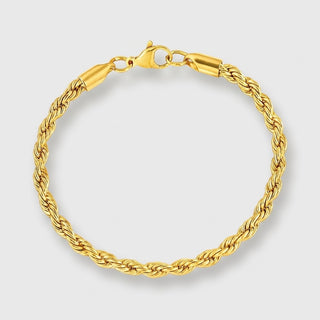 Rope Armband - Goud 3mm