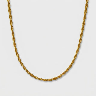Rope Ketting - Goud 3 mm