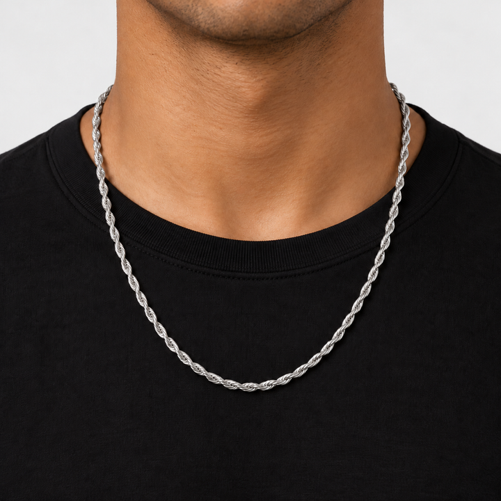 Rope Ketting - Witgoud 3 mm