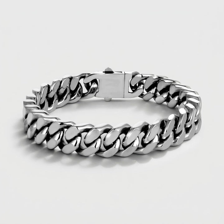 Royal Cuban Armband - Zilver