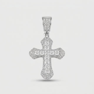 Zilver Frost Cross Hanger