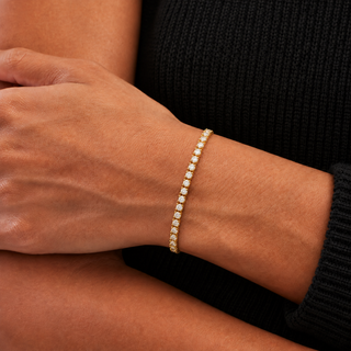 Tennis Armband - Goud 3mm