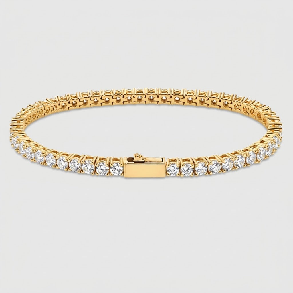 Tennis Armband - Goud 4mm