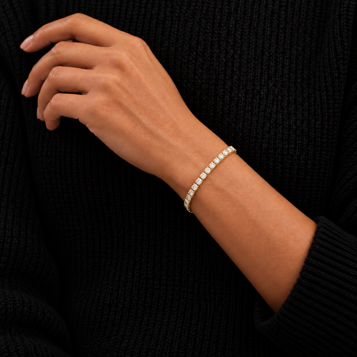 Tennis Armband - Goud 4mm
