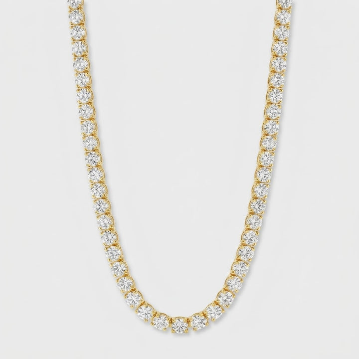 Tennis Ketting - Goud 4 mm