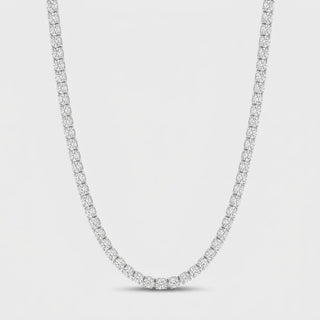 Tennis Ketting - Witgoud 3 mm