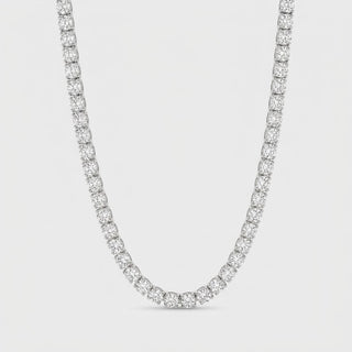 Tennis Ketting - Witgoud 4 mm