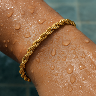 Rope Armband - Goud 3mm