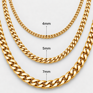 Cubana Ketting - Goud