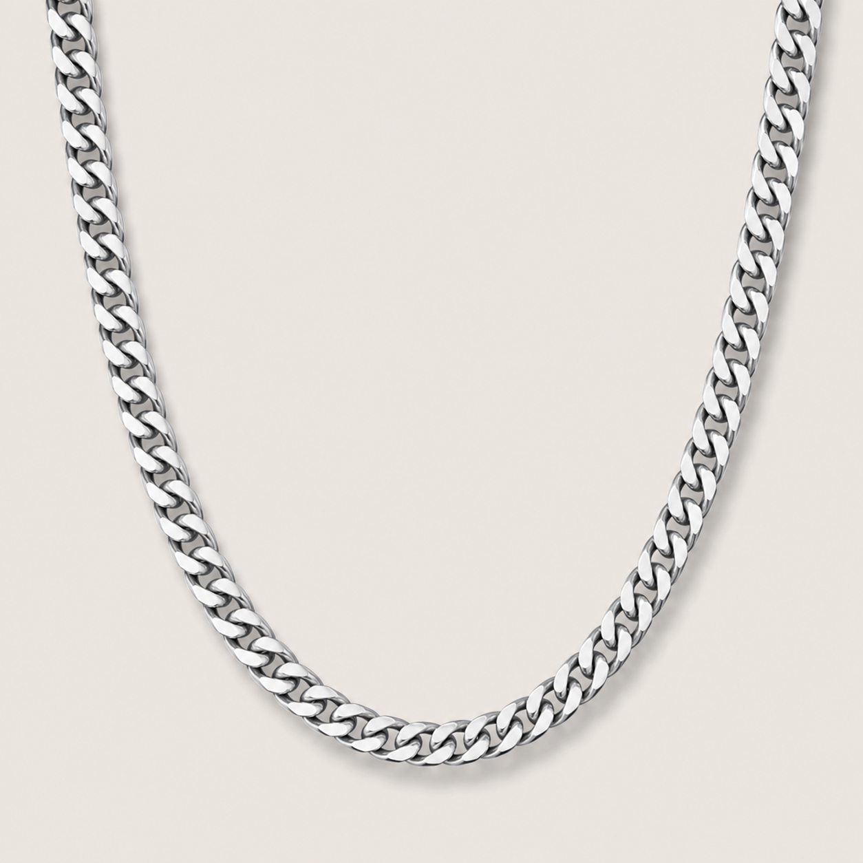 Cubana Ketting - Zilver