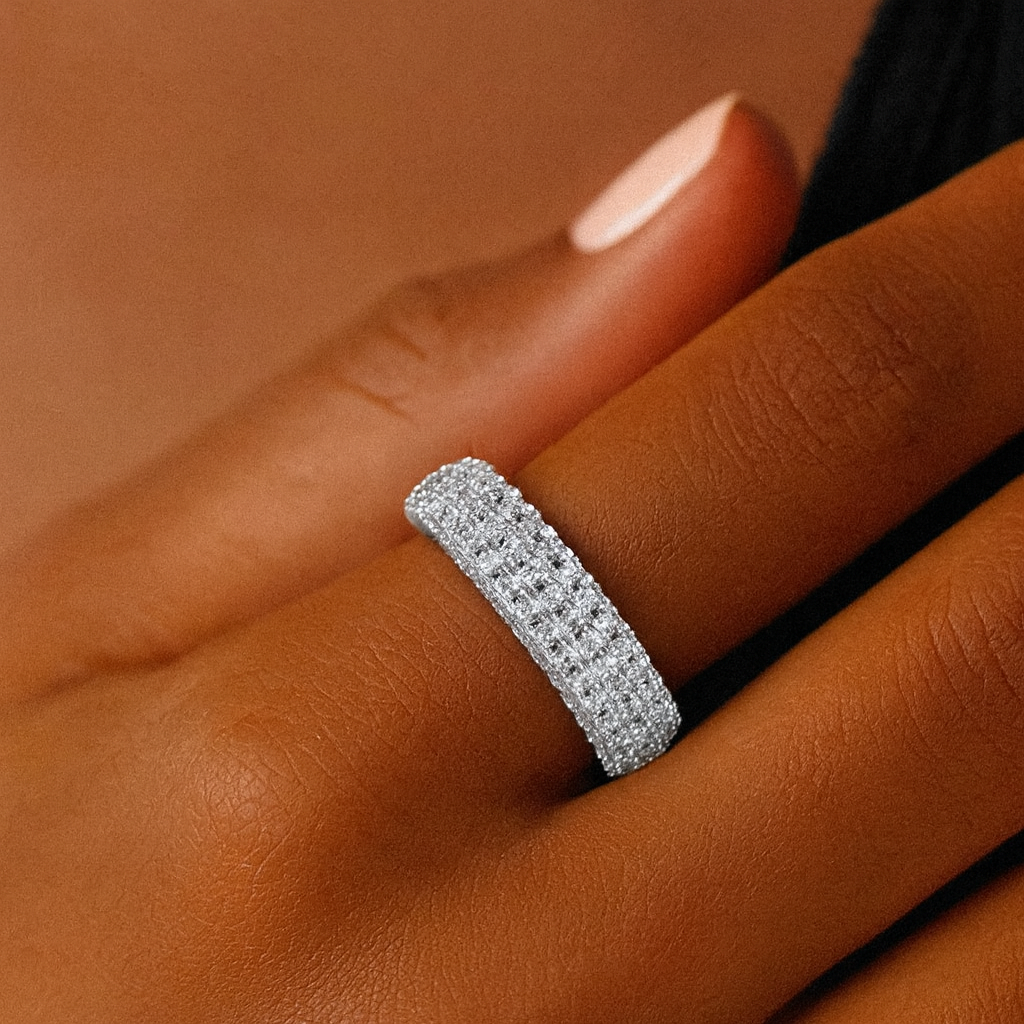 Ice Eternity Ring