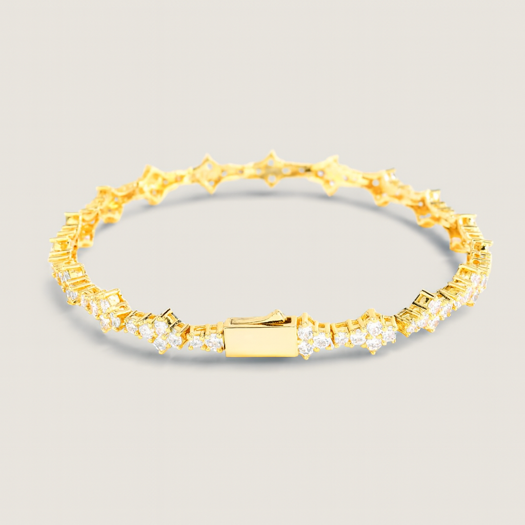 Honeycomb Armband Goud
