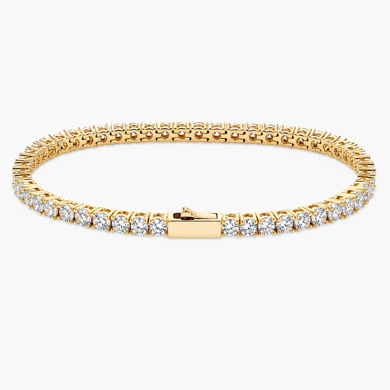 Tennis Armband - Goud 3mm