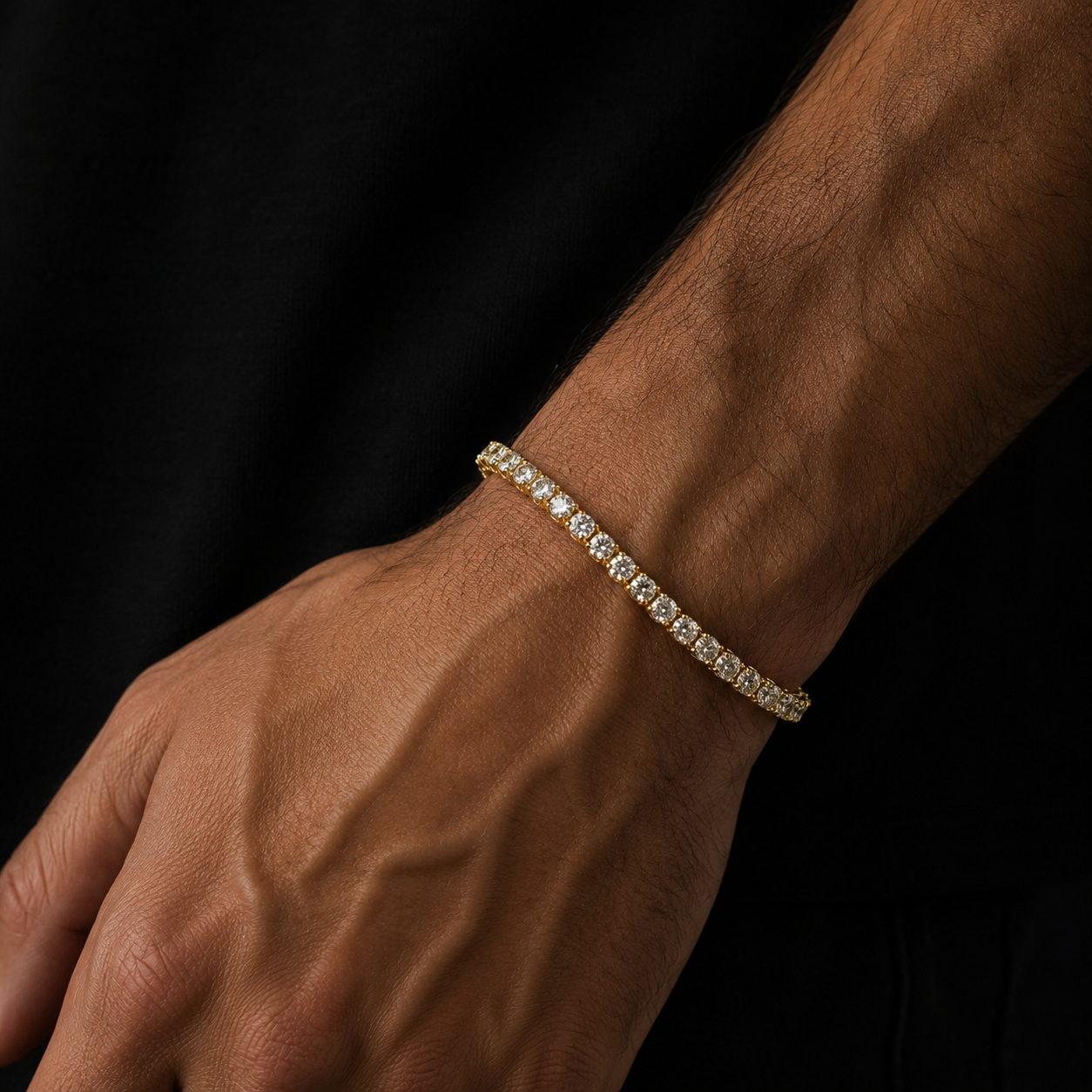 Tennis Armband - Goud 4mm