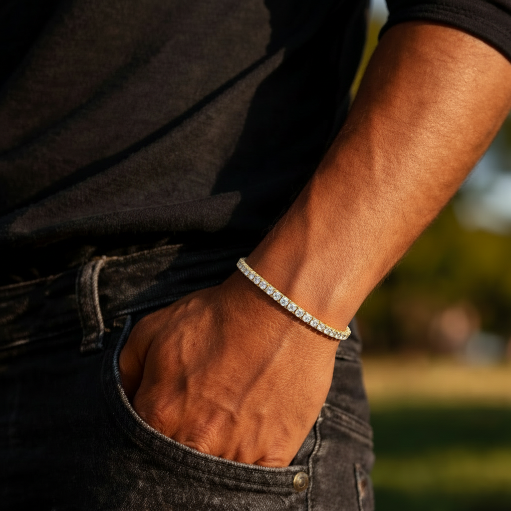 Tennis Armband - Goud 4mm
