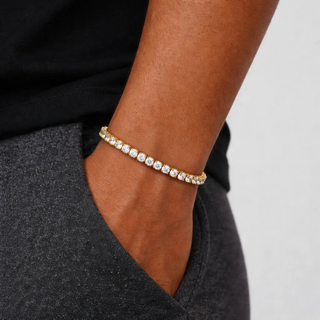 Tennis Armband - Goud 5mm