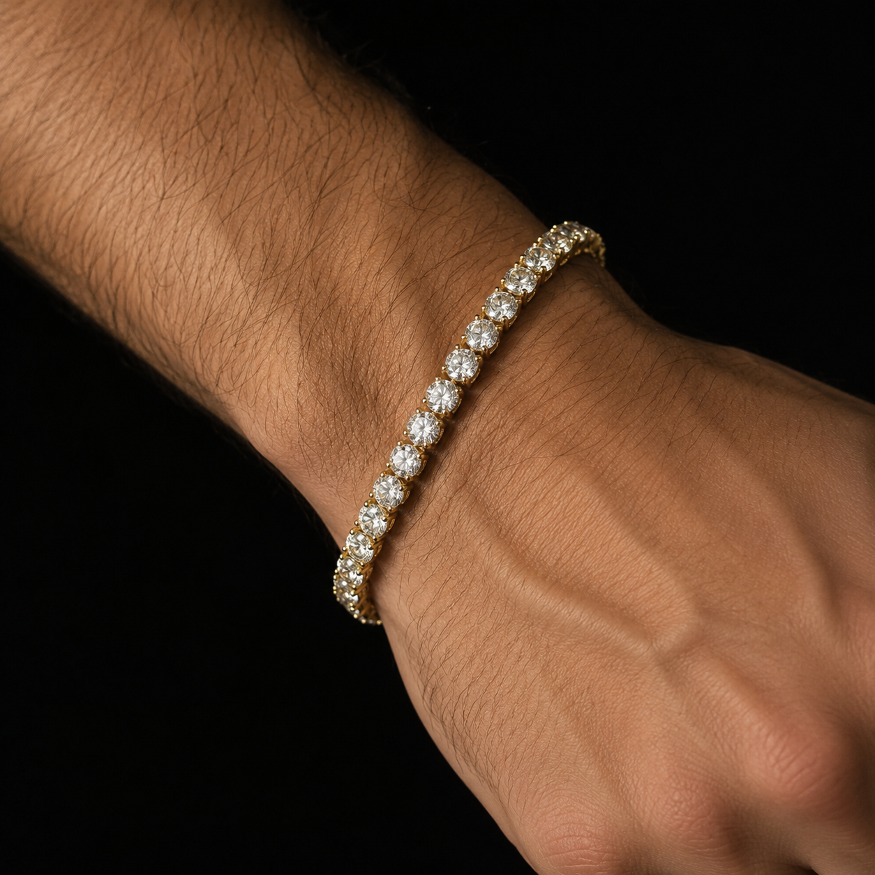 Tennis Armband - Goud 5mm