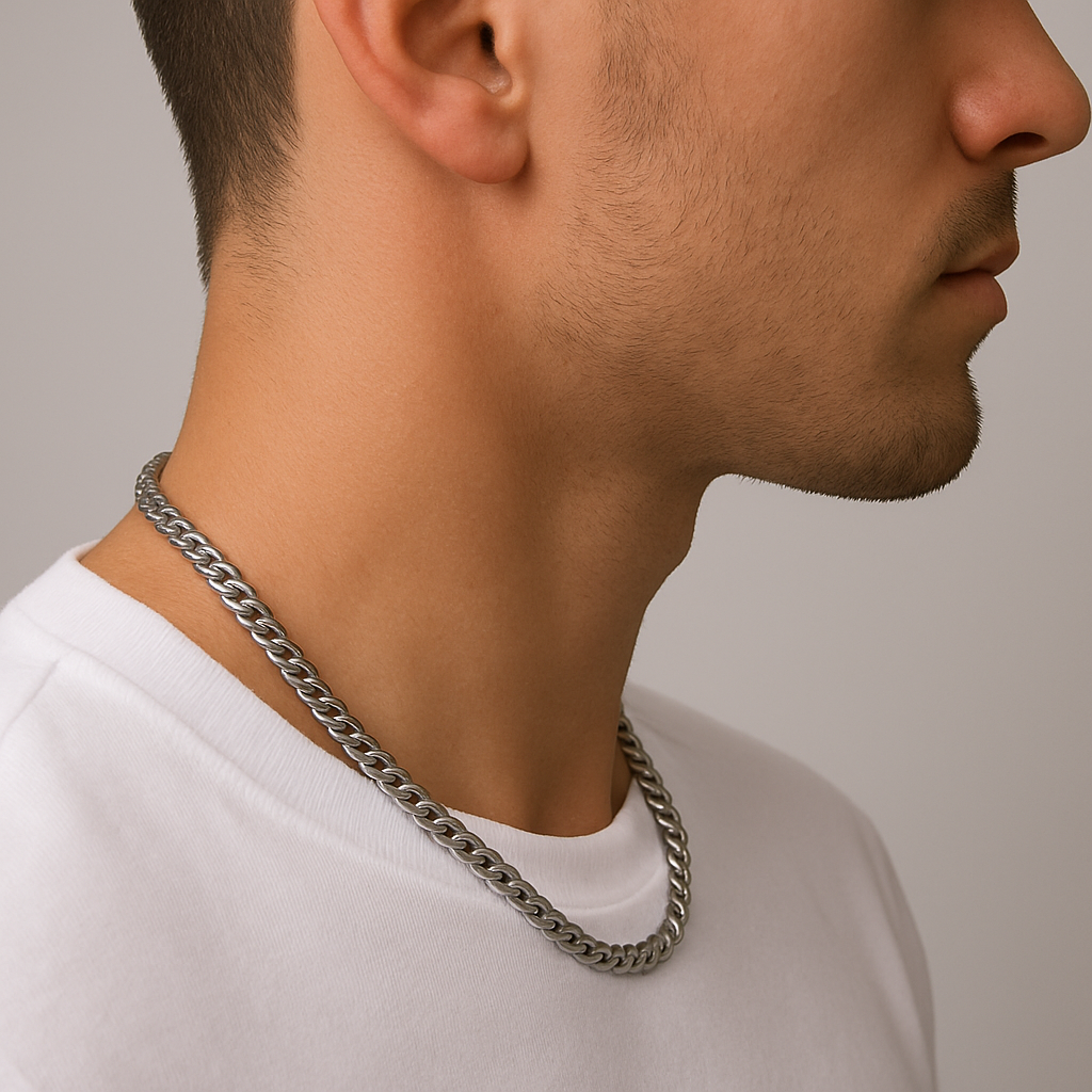 Cubana Silver Ketting 3mm